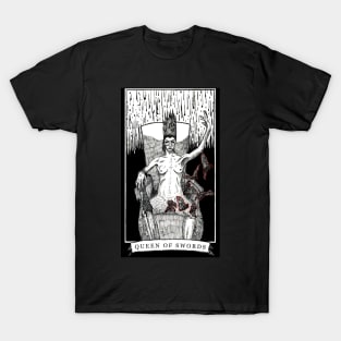 The Queen of Swords - The Tarot Restless T-Shirt